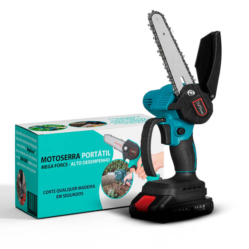 Motosserra Portátil Mega Force de Alto Desempenho