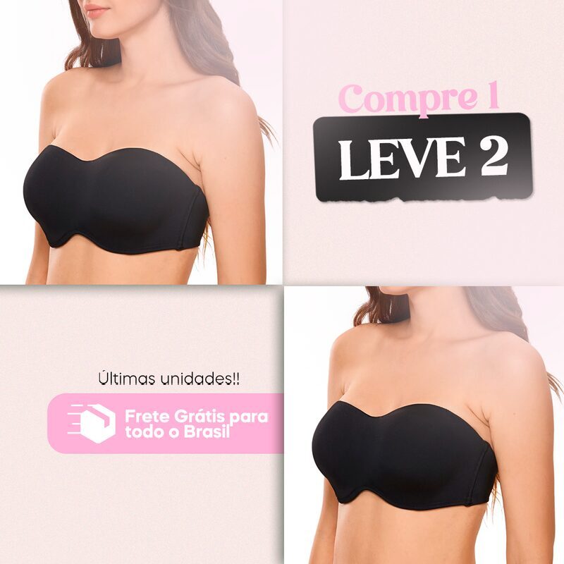 Sutiã Sem Alças - Supreme Comfort - Compre 1 Leve 2 - Imagem 8