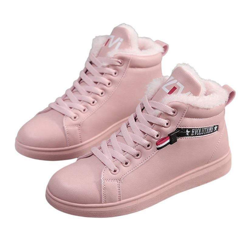 Tênis Botinha Feminino Forrado com Lã - Imagem 7