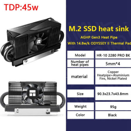 Refrigerador De Estado Sólido Thermalright Hr-10 2280 Pro 4 - Imagem 5