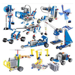 Robô Elétrico De Programação Infantil Q Wooden Block