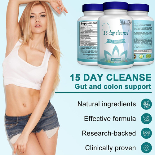 Cleanse De 15 Dias, Apoio Do Intestino E Do Cólon, Desintoxi - Imagem 5