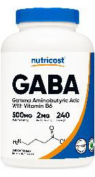 Suplemento Nutricost Gaba (ácido Gama-aminobutírico) + Vitam - Imagem 2