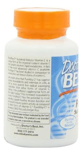 Vitamina C Doctor S Best 500 Mg 60 Comprimidos - Imagem 5
