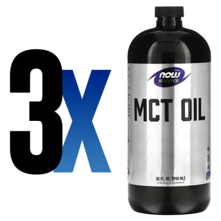 Óleo De Mct Now Foods 946 Ml Puro Importado 3un - Imagem 2