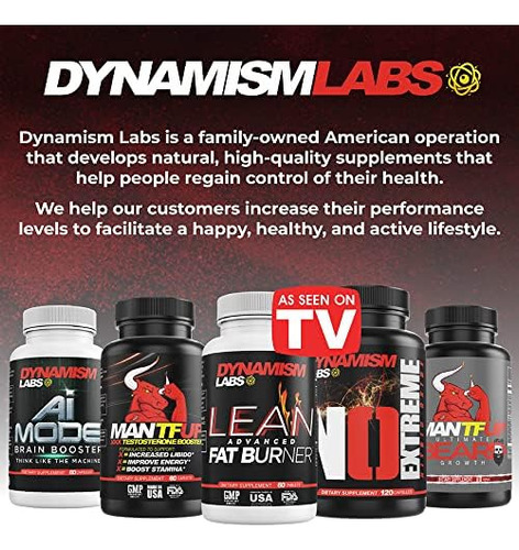 Dynamism Labs Lean Advanced Fat Burner | Extrato De Garcinia - Imagem 10
