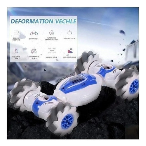 Lazhu Lazhu Carro Stunt Rc Gestos De Mão Sensor Acrobático - Imagem 4