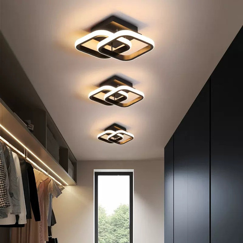 Luminária Pendente Moderna, Quarto, Luz Led De 20 Cm - Imagem 7
