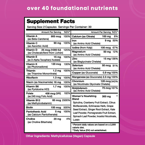 Suplemento Multivitamínico Nutrachamps, Diário, Vegano Para - Imagem 2