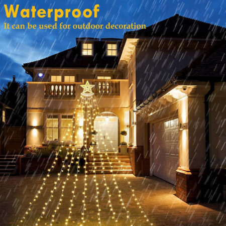 Decoração Solar De Natal Led Strip Light Enfeites De Árvore — foto 6