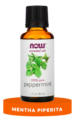 Óleo Essencial Hortelã 30ml Now Foods Peppermint 100% Puro