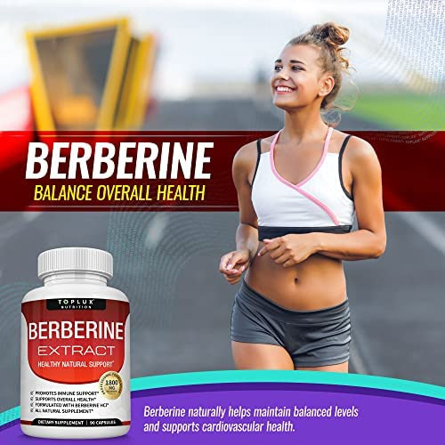 Extrato De Berberina Toplux 1800 Mg Complexo De Berberina H - Imagem 5