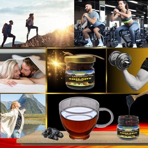 Shilajit Puro Himalaia Orgânico. 77% De Ácido Fúlvico Natura - Imagem 3