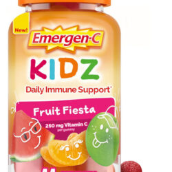 Vitamina C Emergen-c Kidz 250 Mg 44 Gomitas/fiesta Frutas