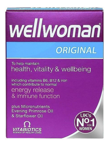 Suplemento Wellwoman Vitabiotics Advanced 30 Cápsulas - Imagem 2