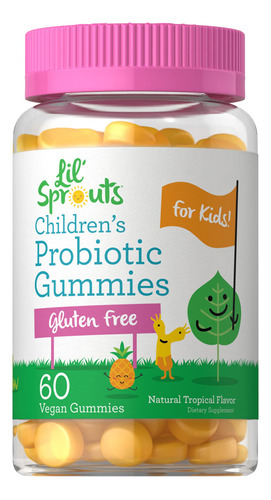 Suplemento Probiótico Carlyle Lil" Sprouts 60 Gummies Kids