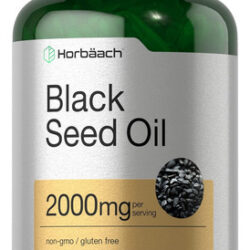 Óleo De Semente Preta 2000mg | 120 Cápsulas Softgel | Compri