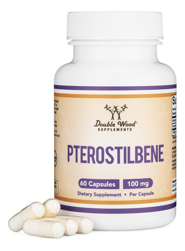 Suplemento De Pterostilbeno Em Cápsulas De 100 Mg (testado)