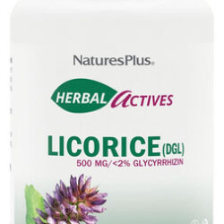 Cápsulas De Alcaçuz (dgl) Herbal Actives Da Natures Plus - 5