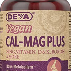 Deva Vegan Vitamins Cal-mag Plus, 90 Count