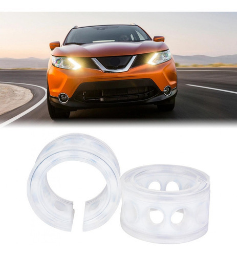Retentor De Amortecedor De Carro Transparente Tpe Mola Buffe - Imagem 7