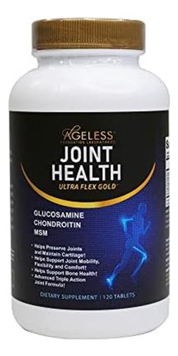 Ageless Ultra Flex Gold Joint Health Glucosamina E Condroiti - Imagem 6