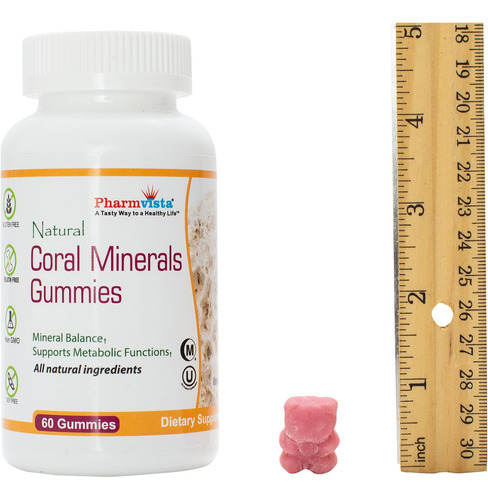 Gomas De Cálcio Pharmvista Coral Com Minerais Residuais - Go - Imagem 4