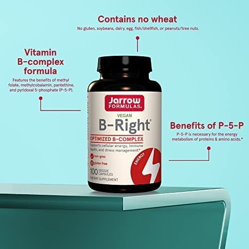 Vitamina B Jarrow Formulas/ 100 Cápsulas - Imagem 5