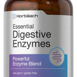 Enzimas Digestivas Essenciais Horbäach | 250 Cápsulas | Mist