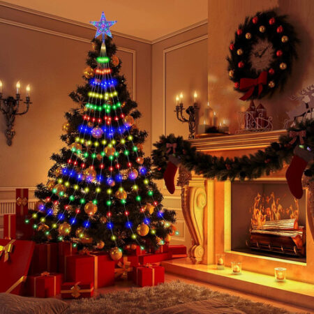 Decoração Solar De Natal Led Strip Light Enfeites De Árvore — foto 20