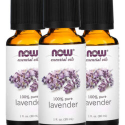 Óleo Lavanda 30ml Now Foods Essencial Puro Importado 3un