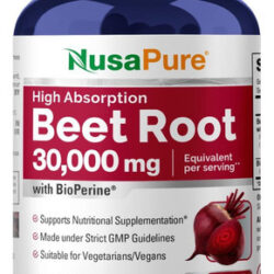 Raiz De Beterraba Nusapure 30.000 Mg 150 Cápsulas Vegetais (