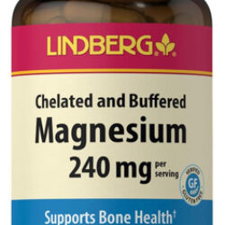 Suplemento De Magnésio Piping Rock | 240mg | 60 Cápsulas | Q