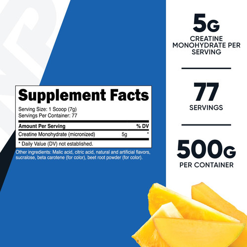 Suplemento De Creatina Nutricost Creatina Monohidratada 500g - Imagem 2