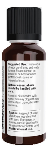 Mistura De Óleo De Sândalo Now Foods 30ml Importado 4un - Imagem 4