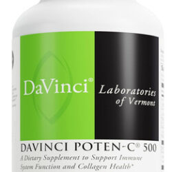 Davinci Labs Poten-c 500 - Suplemento Dietético Para Apoiar