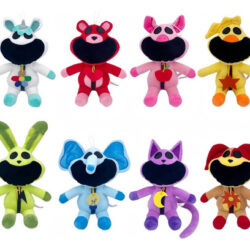 . .. Conjunto De 8 Bonecos De Pelúcia 2024 Novas Criaturas