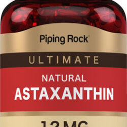 Piping Rock Astaxantina 12mg | 60 Cápsulas Gelatinosas | Sup