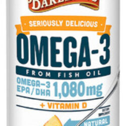 Suplementos Barlean&quots Mango Peach Omega 3 Óleo De Peixe 240m