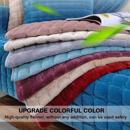 Capa Pra Sofá Flannel Retrátil 90*90cm 4 Lugares - Imagem 3