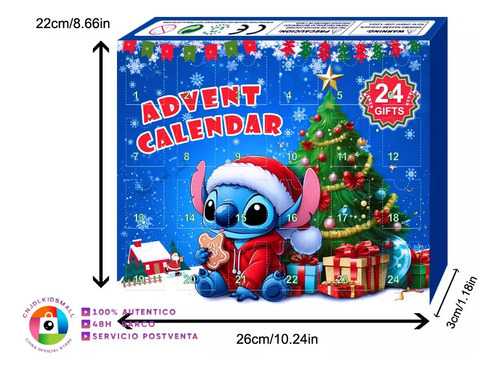 Caixa Para 24 Calendários De Advento De Natal - Imagem 5