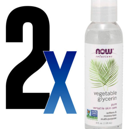 Glicerina Vegetal 118ml Now Foods Vegetable Glycerin 2un - Imagem 2