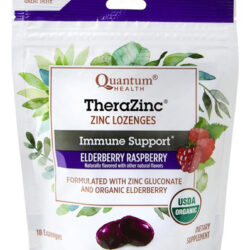 Quantum Health Therazinc Pastilhas De Zinco Orgânico Sabugue