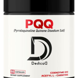 Dedicad 3in1 250mg Suplementos Mitocondriais Com Pqq 20mg, C