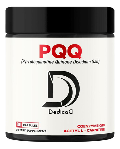 Dedicad 3in1 250mg Suplementos Mitocondriais Com Pqq 20mg, C