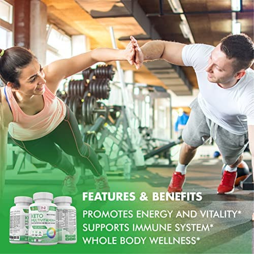 Multivitamínico Keto Para Mulheres E Homens - 35 Ingredient - Imagem 4
