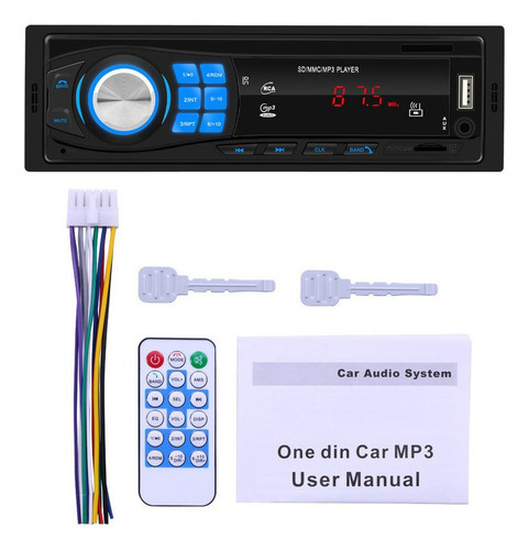 Car Mp3 Bluetooth Call Car Player Rádio Usb Flash