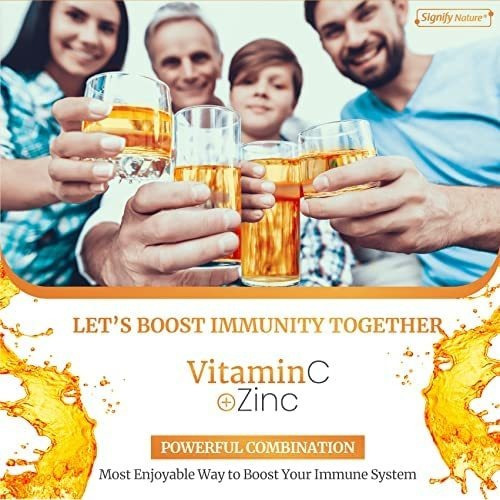 Vitamina C Signify Nature 1000 Mg 10 Comprimidos Efervescent - Imagem 6