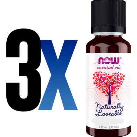 Mistura Óleo Naturally Loveable Now Foods 30ml Importado 3un - Imagem 2