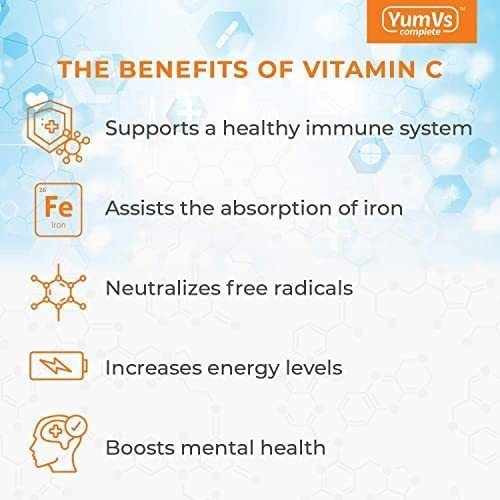 Vitamina C Yumvs 250 Mg 100 Gomitas - Imagem 3